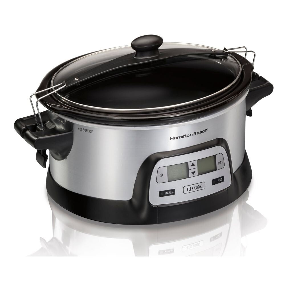 Hamilton Beach Programmable FlexCook 6 Quart Slow Cooker 33861 - PuriLite