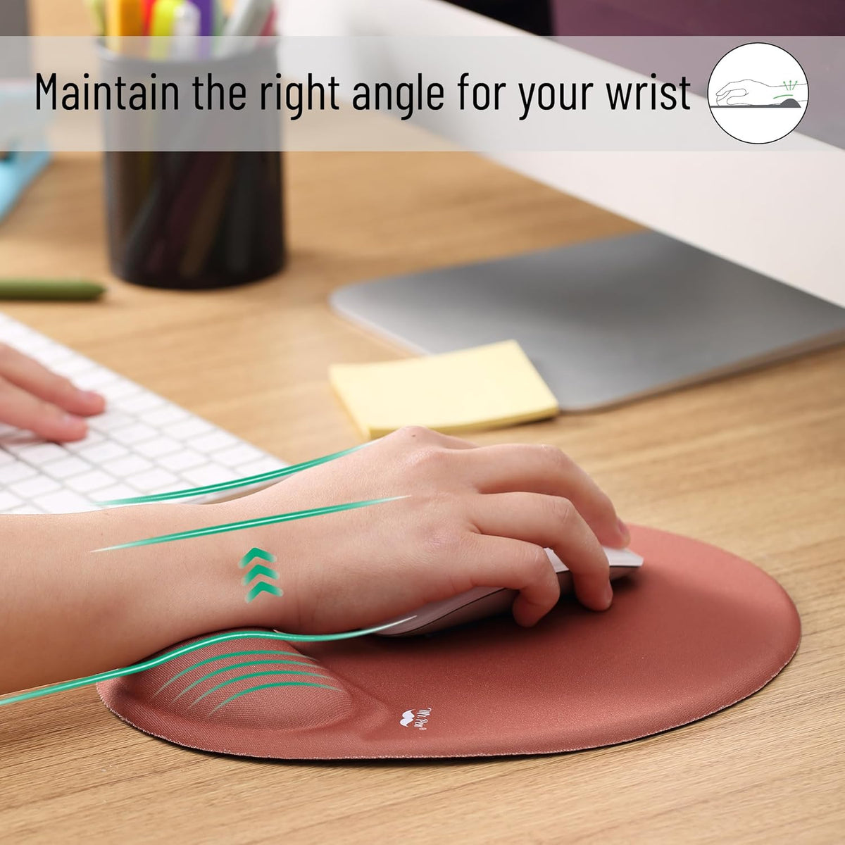 Purilite Select Ergonomic Gel Mouse Pad - PuriLite