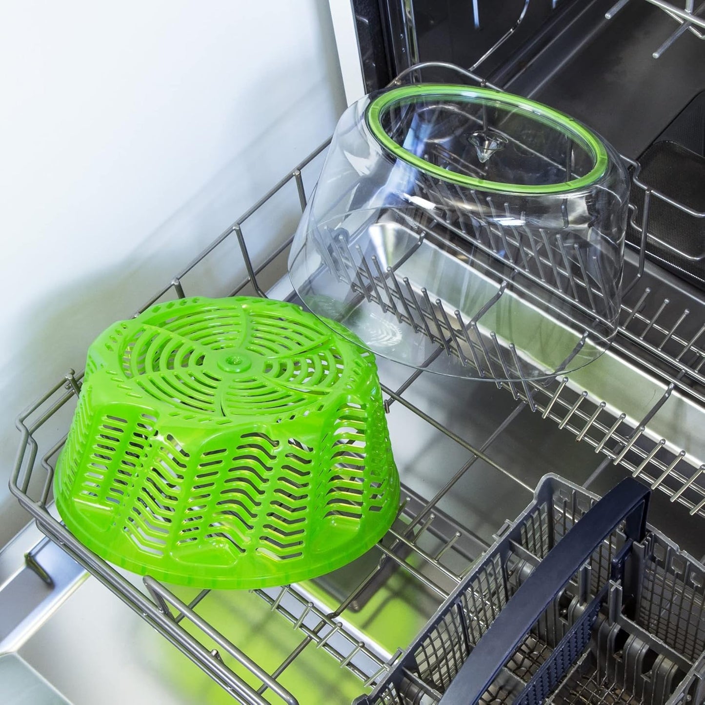 Zyliss E940017 Easy Spin 2 Large White Salad Spinner - PuriLite