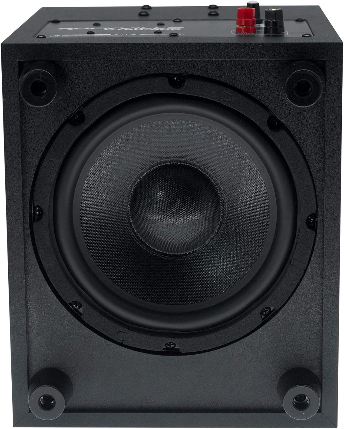 Rockville CT80 8" 50W 70V Commercial Subwoofer, Wall-Mount Bracket, Deep Bass, Wide Frequency, Durable Build, for Restaurants and Conference Rooms - PuriLite
