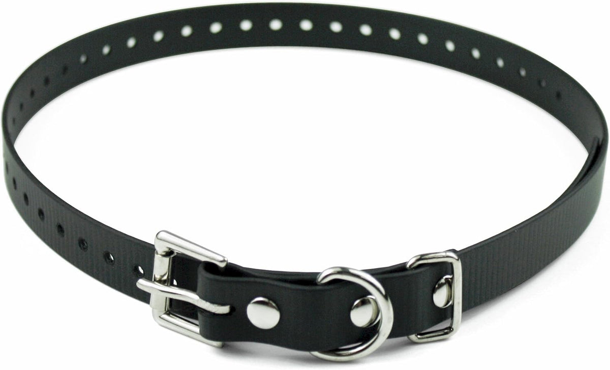 Educator ET-BUC034 Biothane Collar, 3/4-Inch, Black - PuriLite