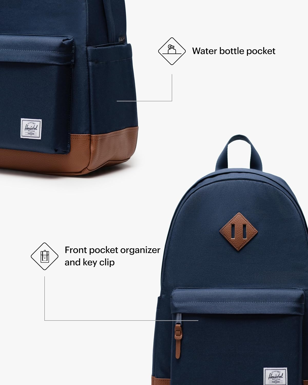 Herschel Supply Co. Heritage, One Size - PuriLite