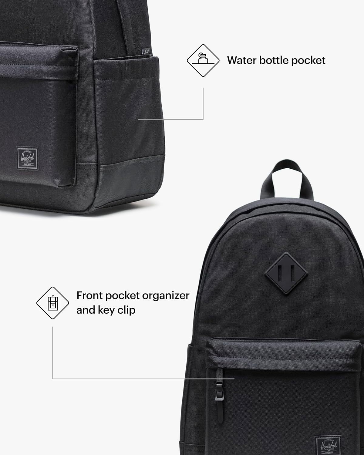 Herschel Supply Co. Heritage, One Size - PuriLite