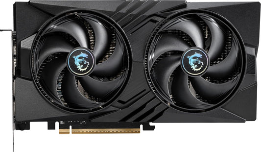 MSI Gaming RTX 5060 8G Gaming OC Graphics Card (8GB GDDR7,TBA-bit, Extreme Performance: 2550 MHz, DisplayPort x3 2.1a, HDMI 2.1b, NVIDIA Blackwell Architecture) - PuriLite