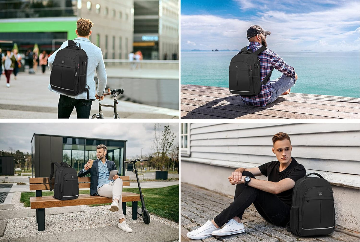Laptop Backpack Travel Computer Backpack College Bookbag School Backpack - PuriLite