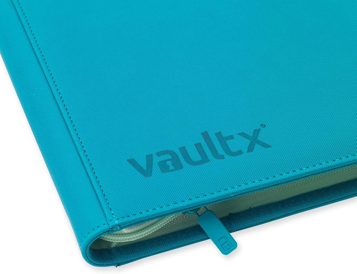 Vault X 12 Pocket Trading Card Zip Binder, 480 Cards, Compatible with Pokemon Scarlet & Violet Set, Exo-Tec Album Material, 20 Side-Loading Pages, Folder for Collectible TCG (SV1) - PuriLite