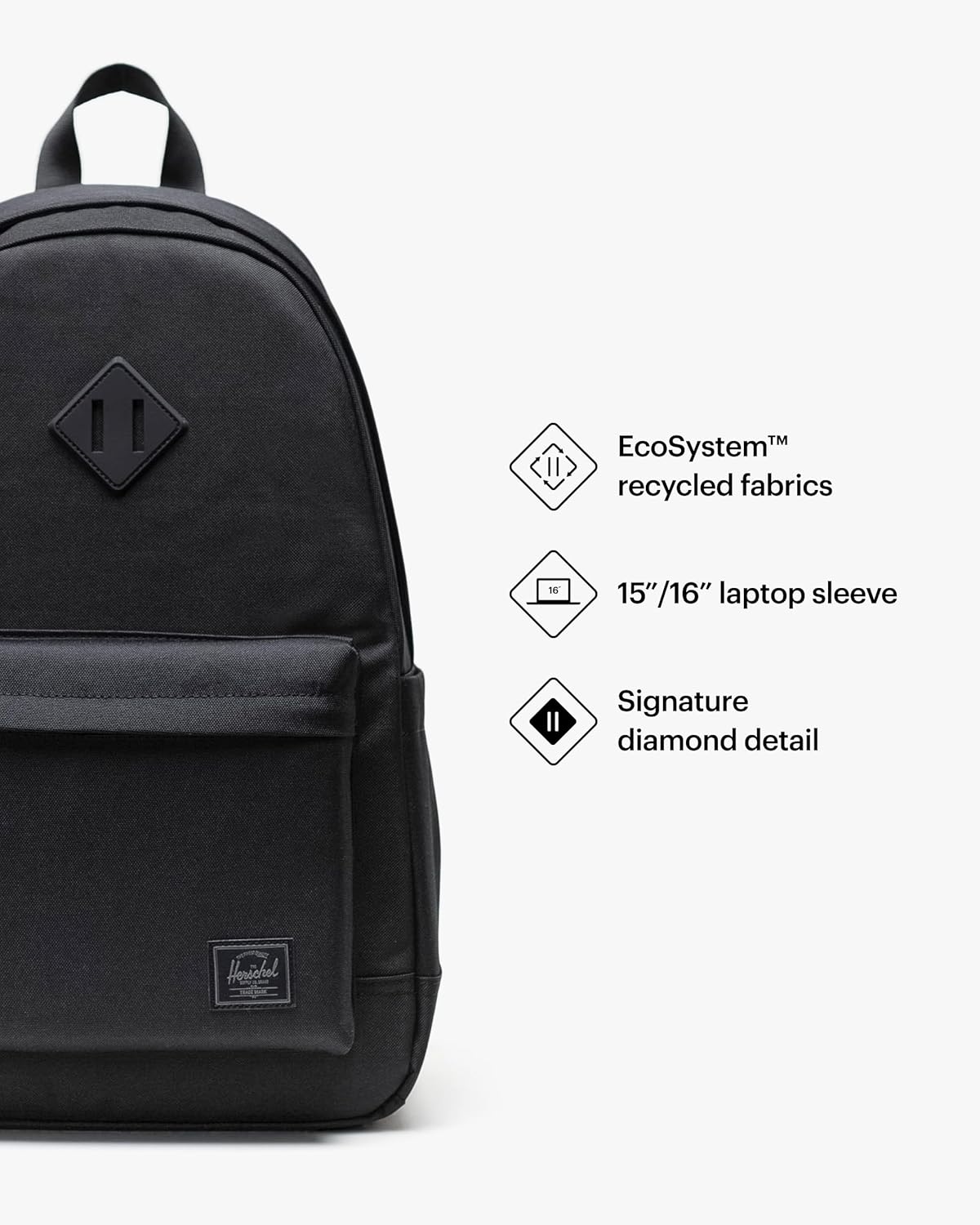 Herschel Supply Co. Heritage, One Size - PuriLite