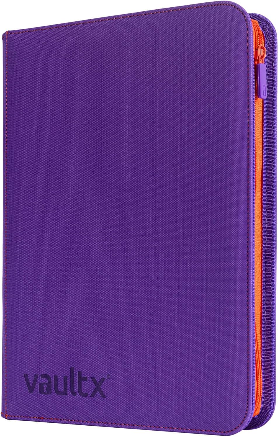 Vault X 12 Pocket Trading Card Zip Binder, 480 Cards, Compatible with Pokemon Scarlet & Violet Set, Exo-Tec Album Material, 20 Side-Loading Pages, Folder for Collectible TCG (SV1) - PuriLite