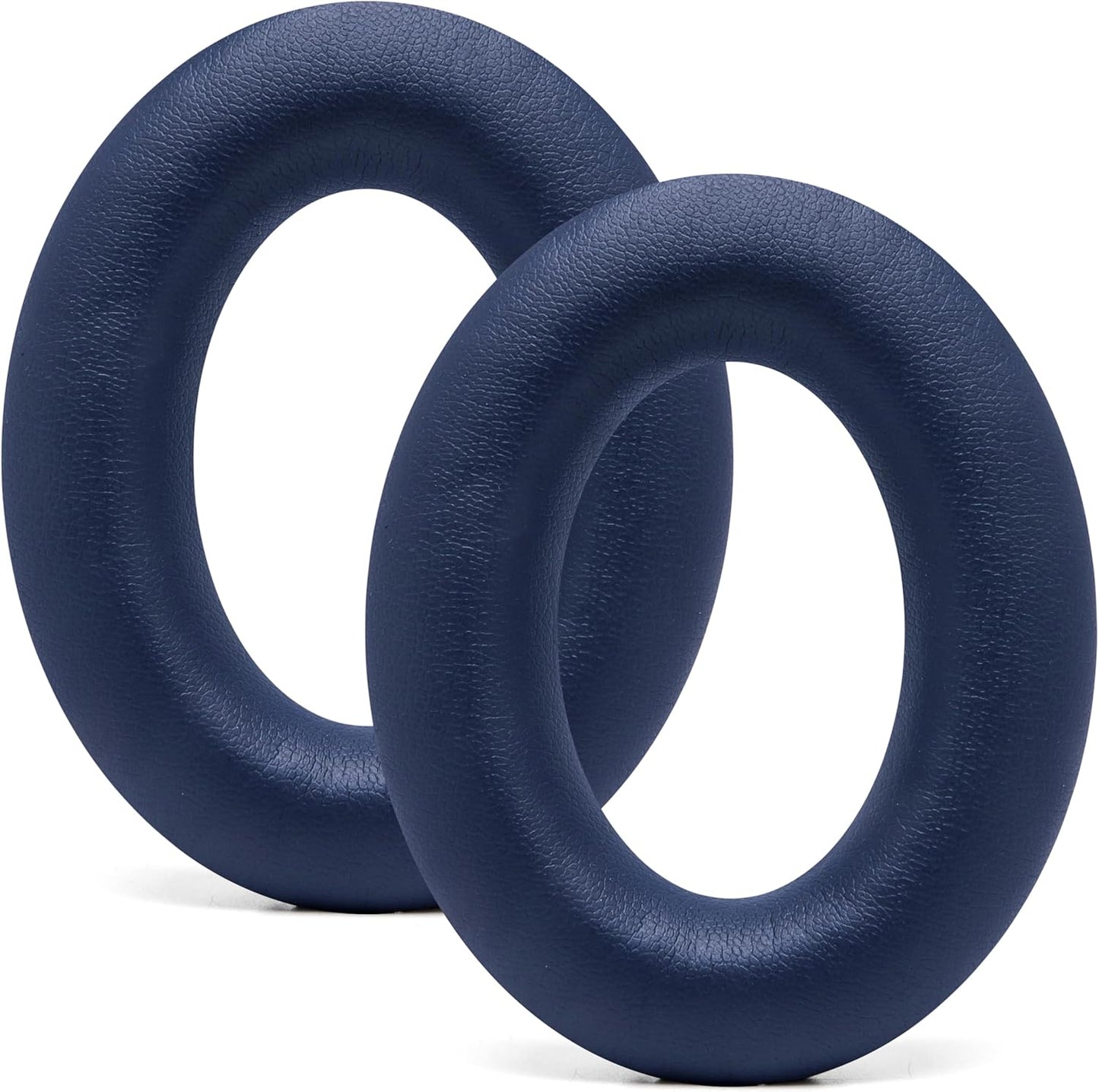 WC Wicked Cushions Upgraded Replacement Ear Pads for Bose QC35 & QC35ii (QuietComfort 35) Headphones & More - Softer Leather, Luxurious Memory Foam, Added Thickness, Extra Durability | Navy Tiger - PuriLite