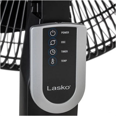 Lasko 40.5 cm (16 in.) Tilt-Back Oscillating Pedestal Fan - PuriLite
