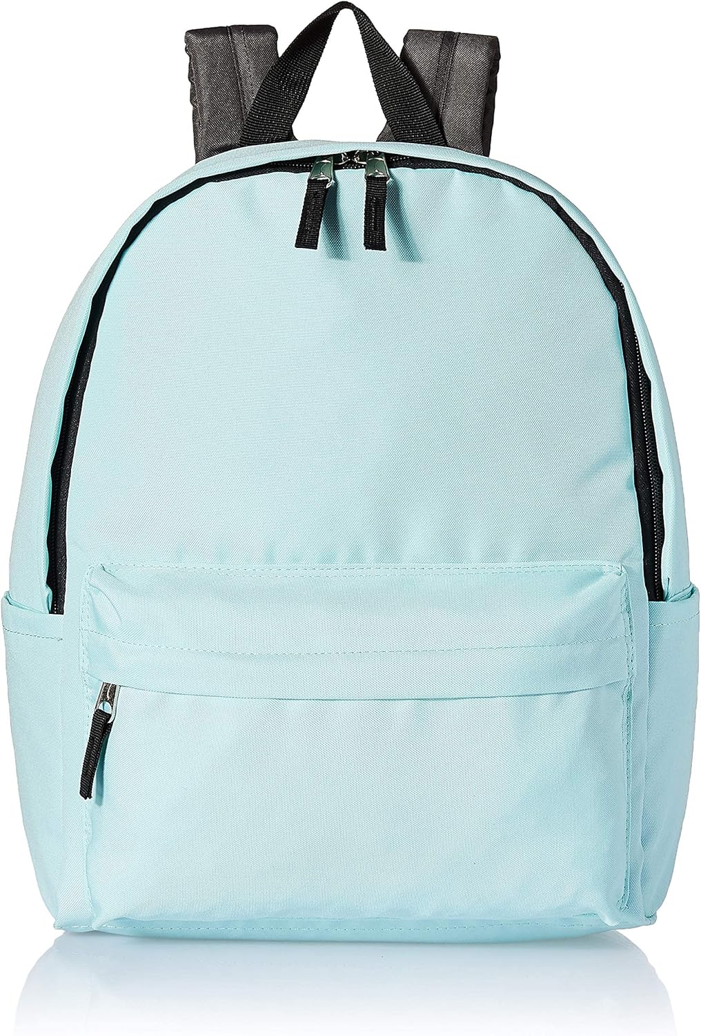 Amazon Basics Classic School Backpack - Black - PuriLite