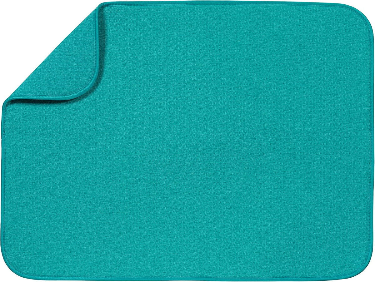 XL Microfiber Dish Drying Mat | Reversible Absorbent Kitchen Counter Drying Pad
