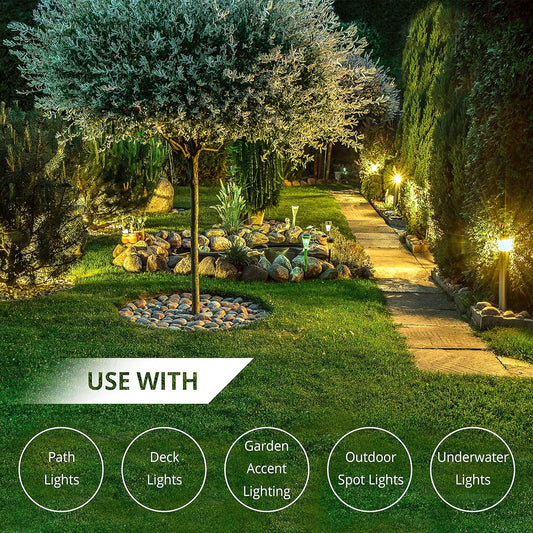 Wirefy 12/2 Low Voltage Landscape Lighting Copper Wire - Outdoor Direct Burial - 12-Gauge 2-Conductor 250 Feet - PuriLite