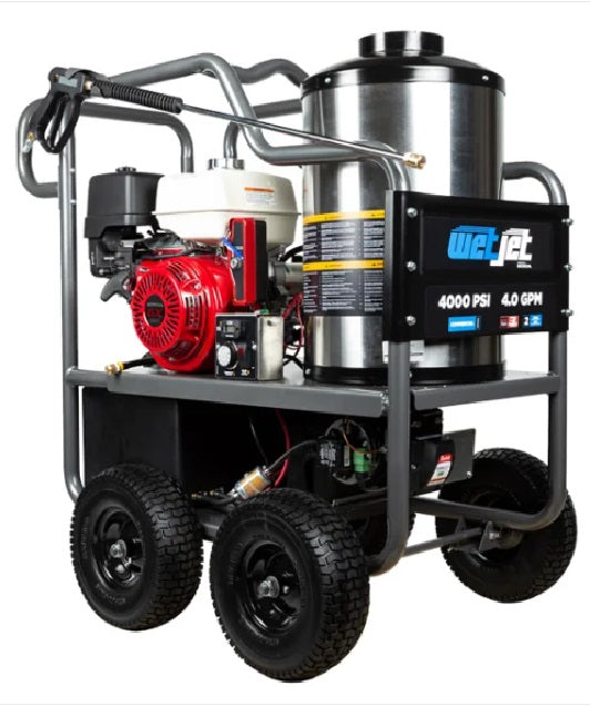 WetJet 4000 PSI 4 GPM Hot Water Pressure Washer - PuriLite