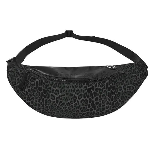 Purilite Select Black Leopard Print Fanny Pack - PuriLite