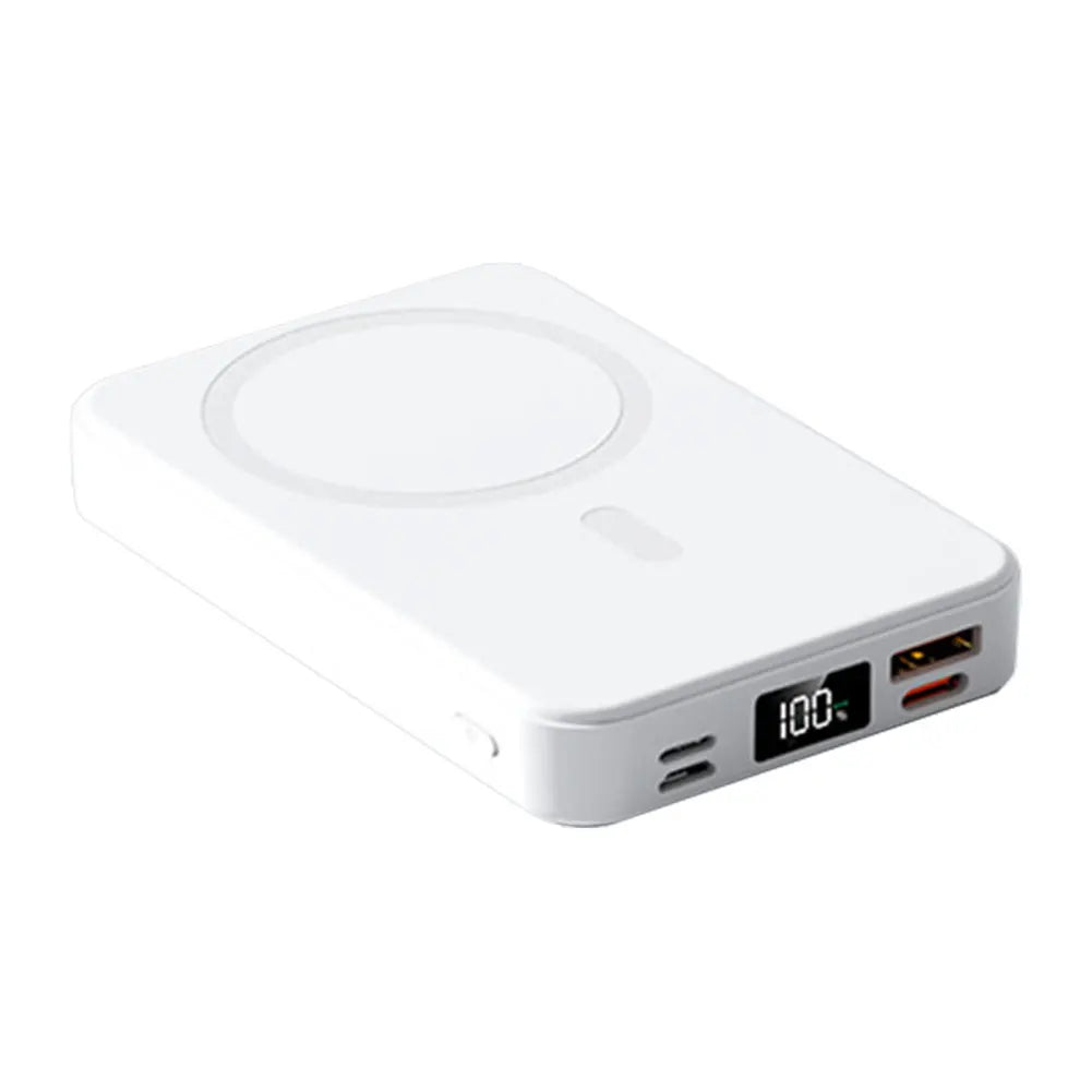for MagSafe Magnetic Wireless Charger 10000mAh Powerbank with Folding Stand Fast Charging Mobile Power Bank for iPhone Android - PuriLite