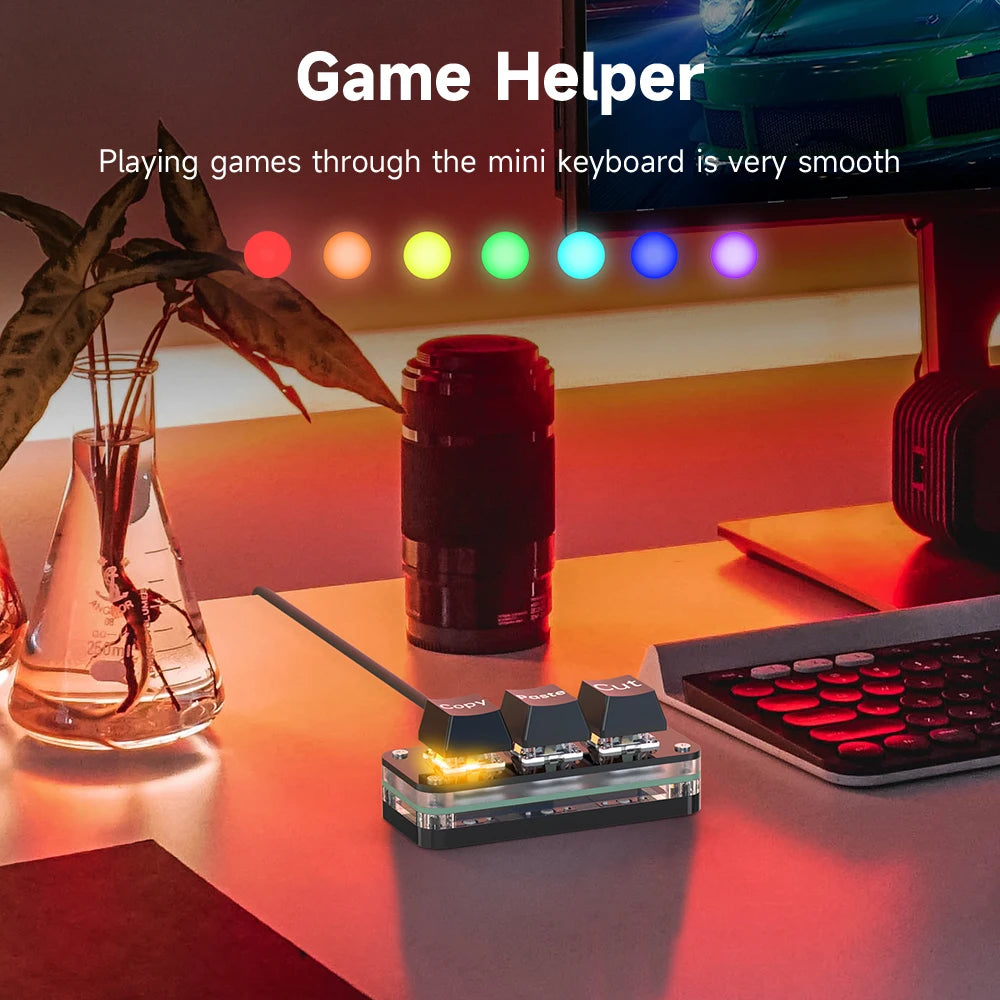 Purilite Select 3-Key RGB Macro Pad - PuriLite