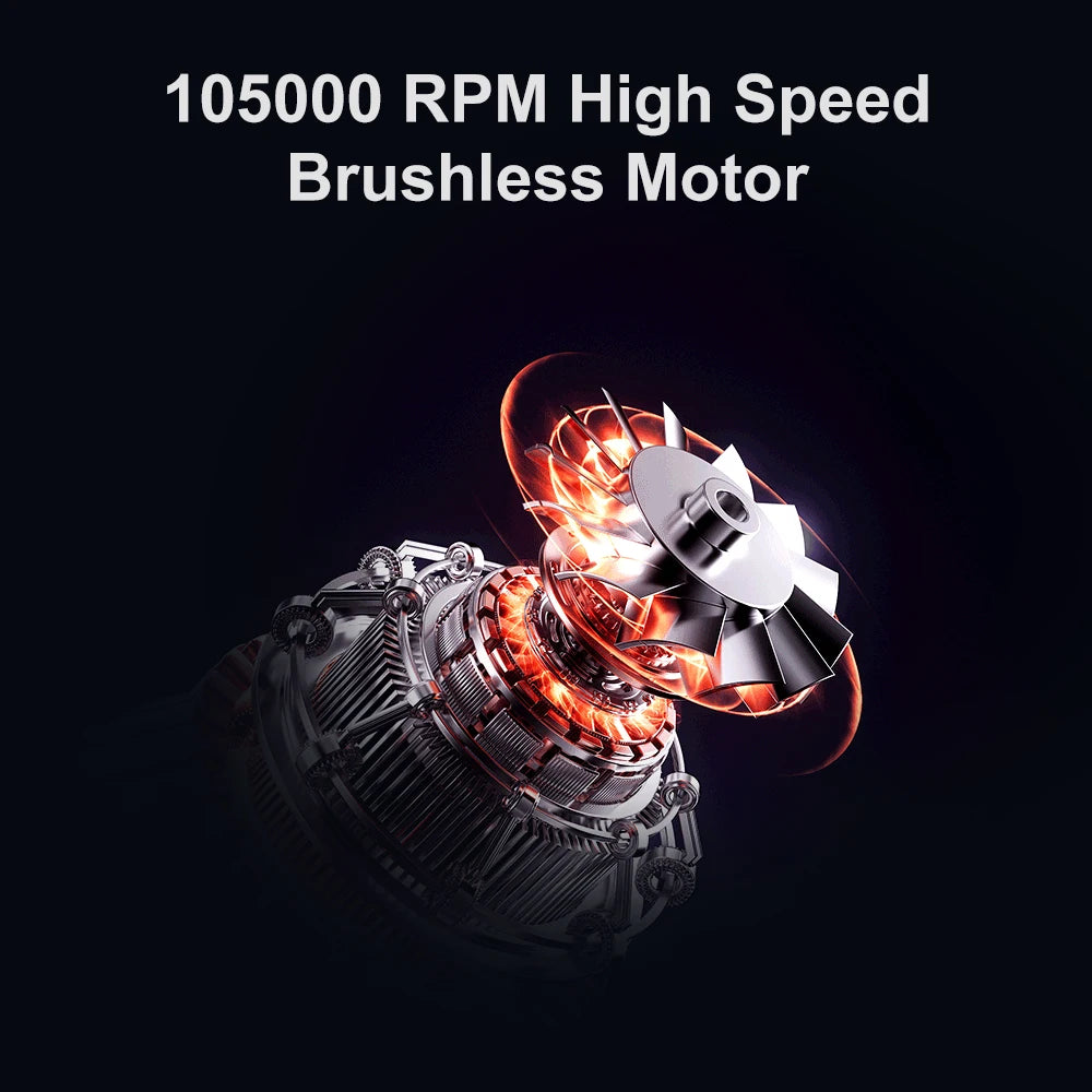 Purilite Select 200000RPM Turbo Jet Blower – Powerful Air Blower & Vacuum Dust Cleaner with Type-C Charging - PuriLite