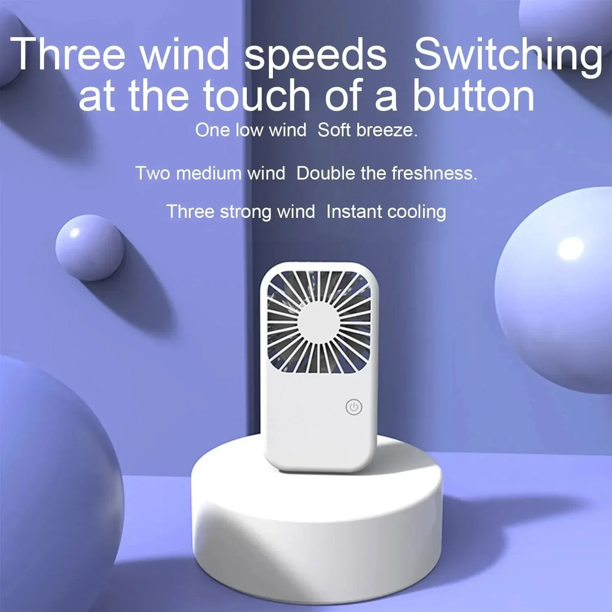 Purilite Select – Ultra-Quiet Portable Mini Fan (USB Rechargeable) - PuriLite