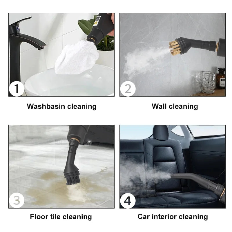 Purilite Select™ 2500W High-Temperature Handheld Steam Cleaner - PuriLite