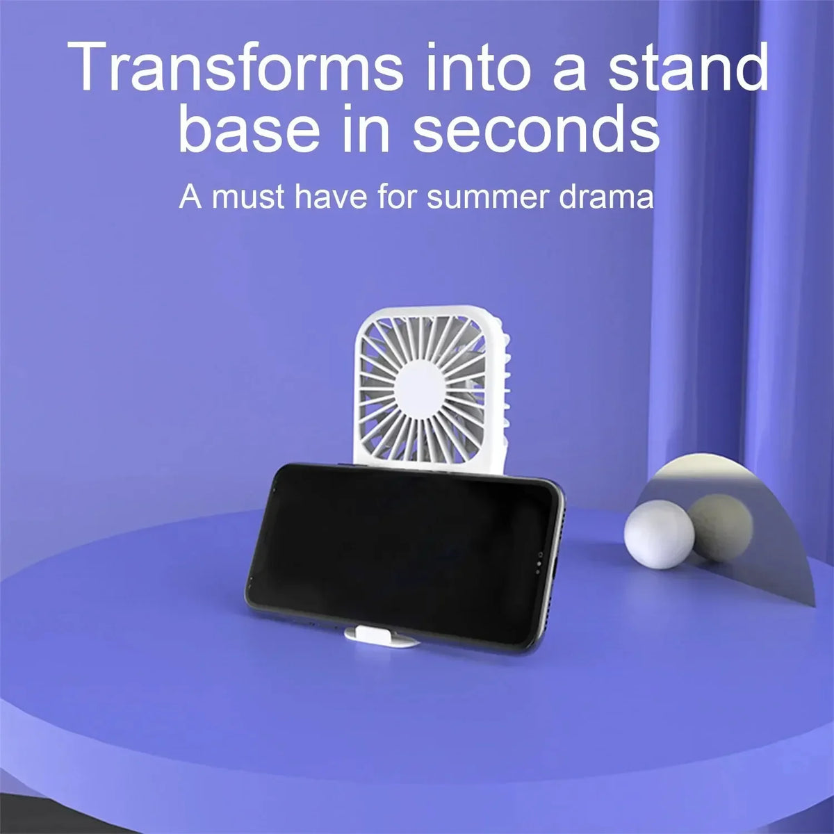 Purilite Select – Ultra-Quiet Portable Mini Fan (USB Rechargeable) - PuriLite