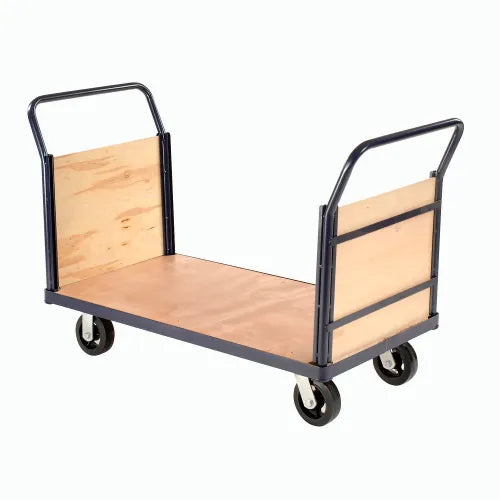 Global Industrial™ Euro Truck With Wood Ends & Deck 60 x 30 2400 Lb. Capacity - PuriLite