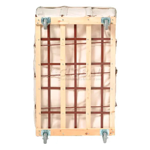 Global Industrial™ Basket Bulk Truck, Canvas, 24 Bushel Capacity - PuriLite
