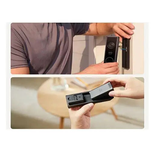 eufy Security Video Doorbell E340, Dual Cameras (E82141115) - PuriLite
