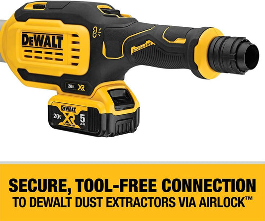 DEWALT 20V MAX Cordless Drywall Sander Kit with Battery & Charger Included (DCE800P2) - PuriLite