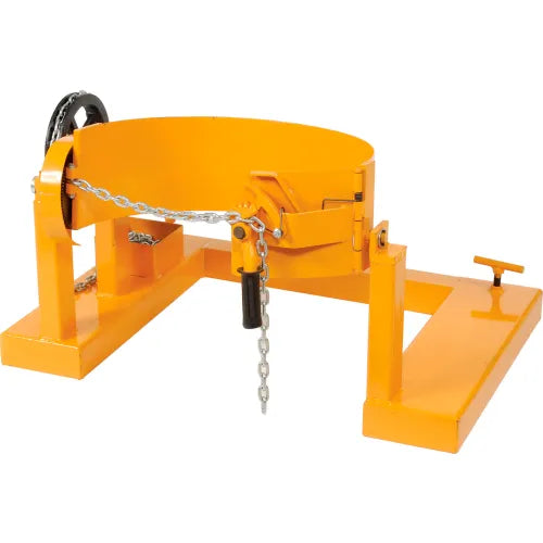 Global Industrial™ Forklift Tilting Drum Dumper 800 Lb. Capacity - PuriLite