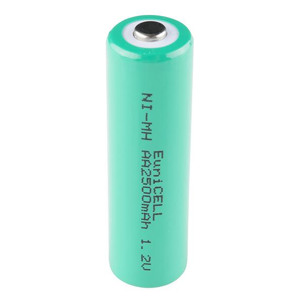 2500 mAh NiMH Battery - AA - PuriLite
