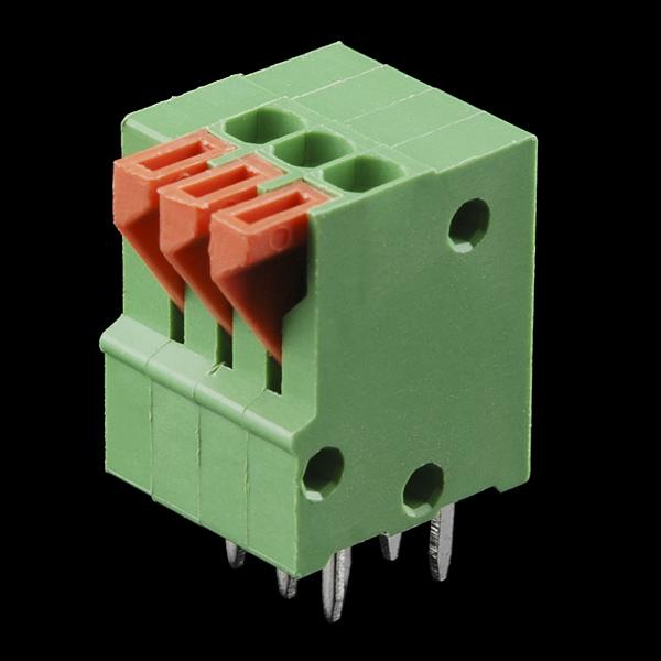 Spring Terminals - PCB Mount (3-Pin) - PuriLite