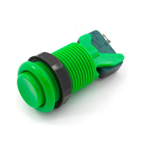 Concave Button - Green - PuriLite