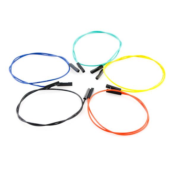 Jumper Wires Premium 12" F/F Pack of 10 - PuriLite