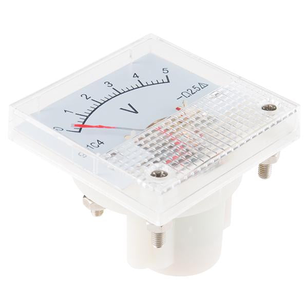 Analog Panel Meter - 0 to 5 VDC - PuriLite