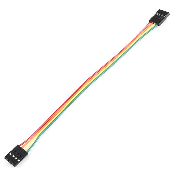 Jumper Wire - 0.1", 4-pin, 6" - PuriLite