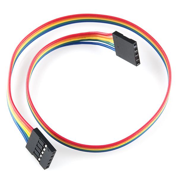 Jumper Wire - 0.1", 5-pin, 12" - PuriLite