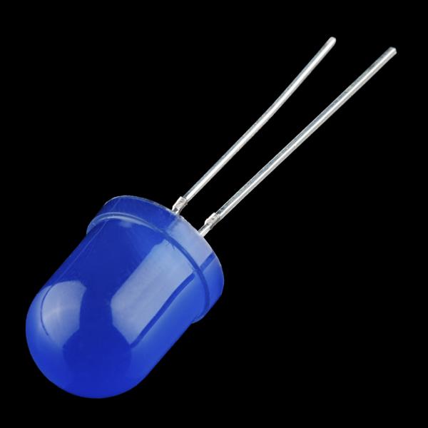 Diffused LED - Blue 10mm - PuriLite