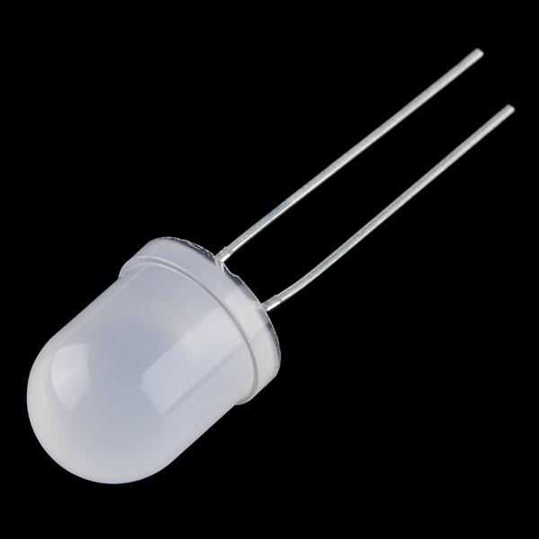 Diffused LED - White 10mm - PuriLite