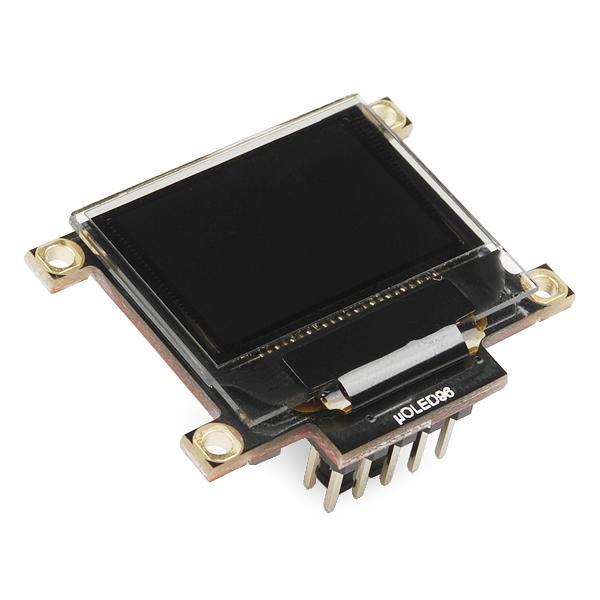 Serial Miniature OLED Module - 0.96" (uOLED-96-G2 GFX) - PuriLite