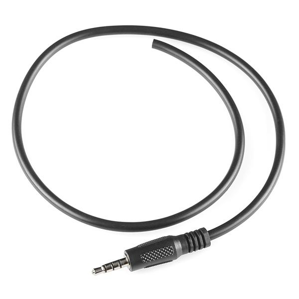 Audio Cable TRRS - 18" (pigtail) - PuriLite