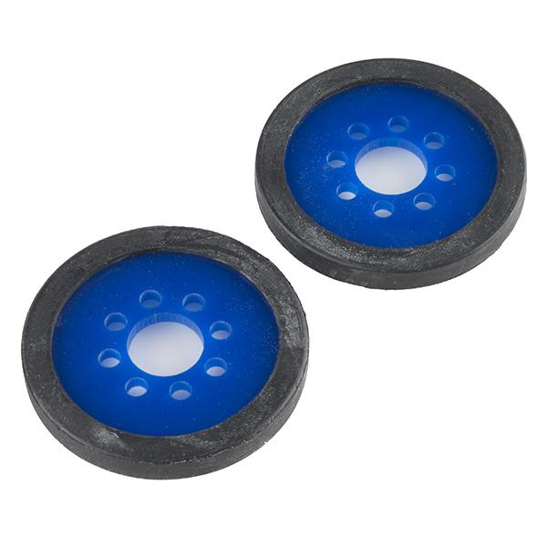 Precision Disc Wheel - 2" (Blue, 2 Pack) - PuriLite