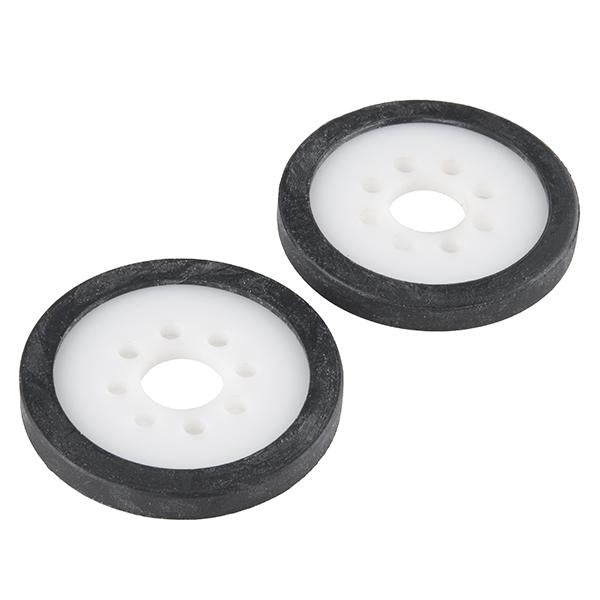 Precision Disc Wheel - 2" (White, 2 Pack) - PuriLite
