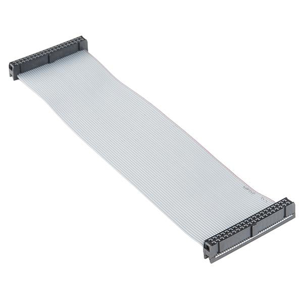 Raspberry Pi GPIO Ribbon Cable - 40-pin, 6" (RPi 3, RPi2, B+) - PuriLite