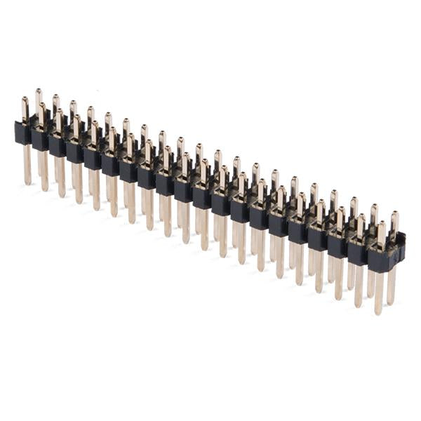 Raspberry Pi GPIO Male Header - 2x20 - PuriLite