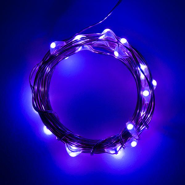 Fairy Lights - Purple (2.5m) - PuriLite