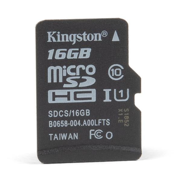 microSD Card - 16GB (Class 10) - PuriLite