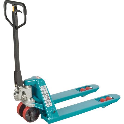 Heavy-Duty Hydraulic Pallet Truck, Steel, 48" L x 20-1/2" W, 6600 lbs. Capacity - PuriLite