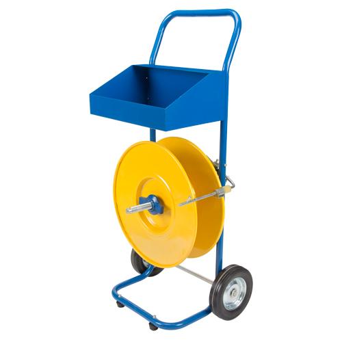Strapping Dispenser, Polyester/Polypropylene Straps, 8" Core Dia., 8" Roll Width - PuriLite