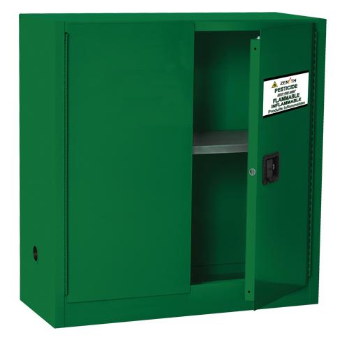 Pesticide Storage Cabinet, 30 gal., 44" H x 43" W x 18" D - PuriLite